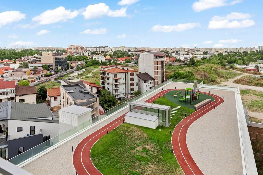 בוקרשט Floreasca Apartament On Business Centre מראה חיצוני תמונה