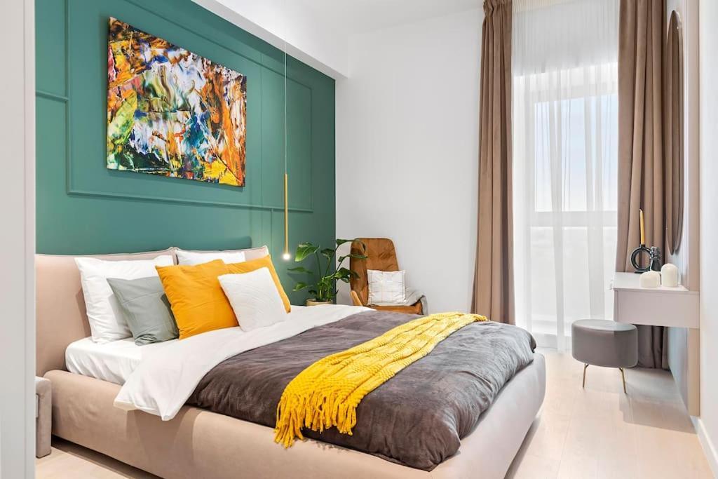 בוקרשט Floreasca Apartament On Business Centre מראה חיצוני תמונה